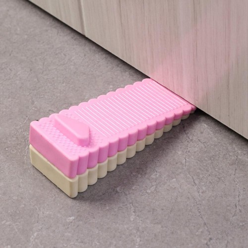 Door Stop Home Block Wedge Anti-collision Door Stop Silicone High Quality F6A2 - Picture 10 of 18