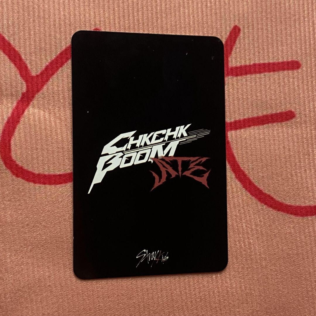 Official Stray Kids Bang Chan Photocard ATE Broadcast Sanok
