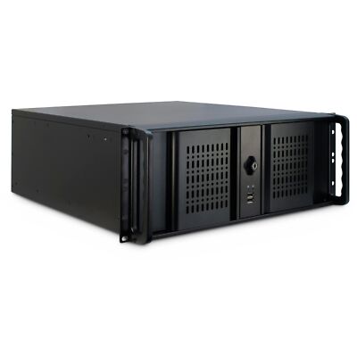 Inter-Tech 4U-4098-S, Server-Gehäuse, schwarz