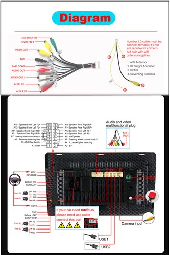 9" Android 14 Autoradio Bluetooth GPS Navigation DAB+ Für Peugeot 3008 2009-2016 - Picture 21 of 21