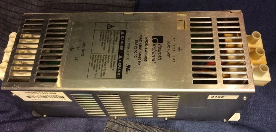 FILTRO LÍNEA REXROTH INDRAMAT NFD03 1-480-055 Foto 3 de 4