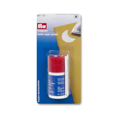 Prym Flickpulver - nadelloses Säumen und Flicken von Textilien aller Art Nahtfix