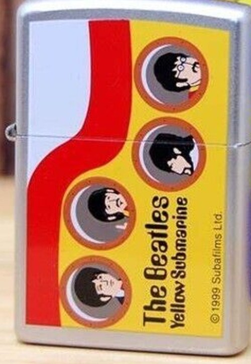 Zippo（BEATLES） Zippo Lighter - The Beatles Abbey Road - John Lennon - Paul