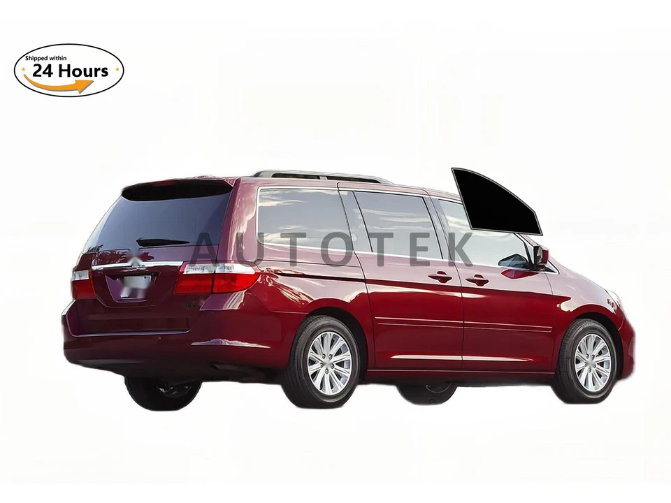 Kit de película de tinte de ventana de 2 capas precortada personalizada computarizada para Honda Odyssey 2005-2010 Foto 3 de 4