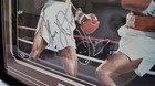 Tommie "The Hitman" Hearns Autographed Photo Framed 26x22 PSA/DNA COA B9138 — photo 5