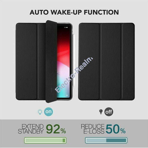 iPad Pro 11"/13" Case 2024 12.9 inch 2022 Magnetic Smart Folio Cover Slim - Picture 7 of 17