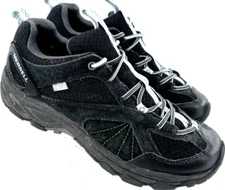 Merrell J09488 Avian Light Black Mesh Lace-Up Hiking Sneakers Shoes Women's 6.5