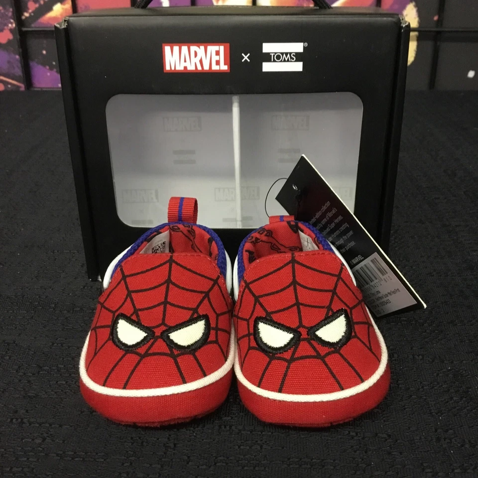 Impresión facial Marvel X Toms Tiny Lima roja Marvel Spider-Man Foto 2 de 4
