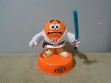 STAR WARS ORANGE M&M LUKE SKYWALKER CHOCOLATE EMPIRE 3” FIGURE CAKE TOPPER (M&M6
