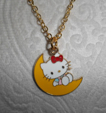 HELLO KITTY WITH MOON NECKLACE