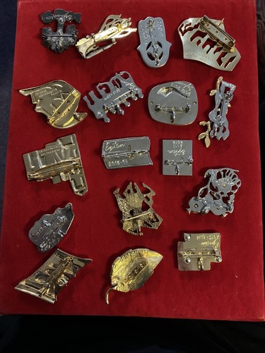 Lot Of Brooches Judaica - Picture 5 of 12