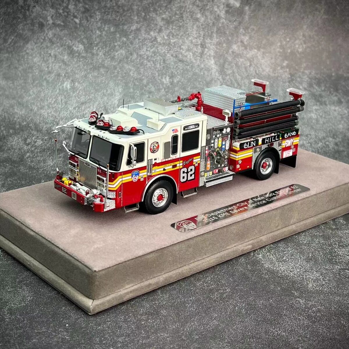 Fire Replicas 1/50 KME Pumper New York City fire Dept. 2016 Fire Replicas 1/50 KME Pumper New York City fire Dept. 2016