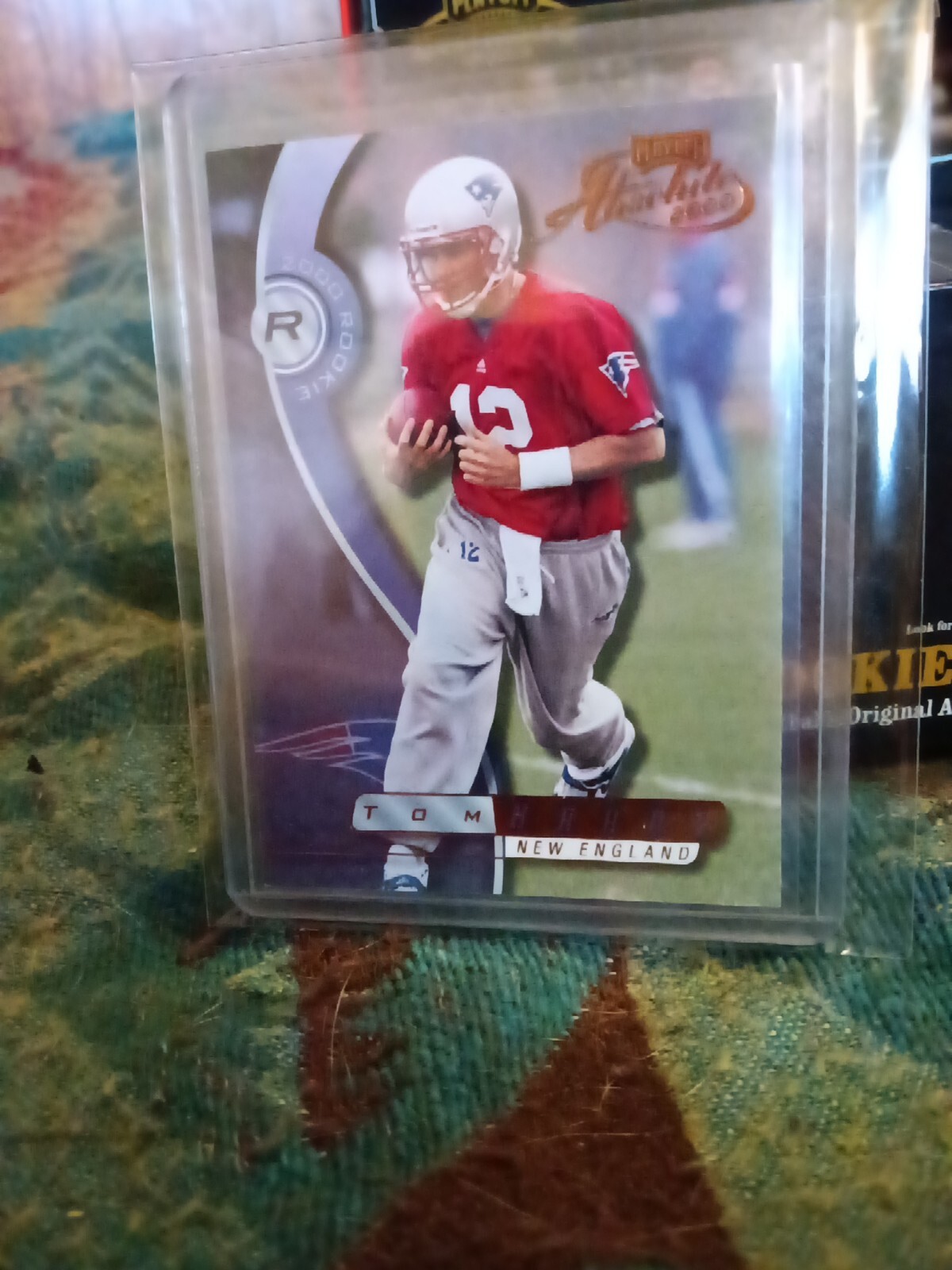 2000 Playoff Absolute - #195 Tom Brady /3000 (RC)