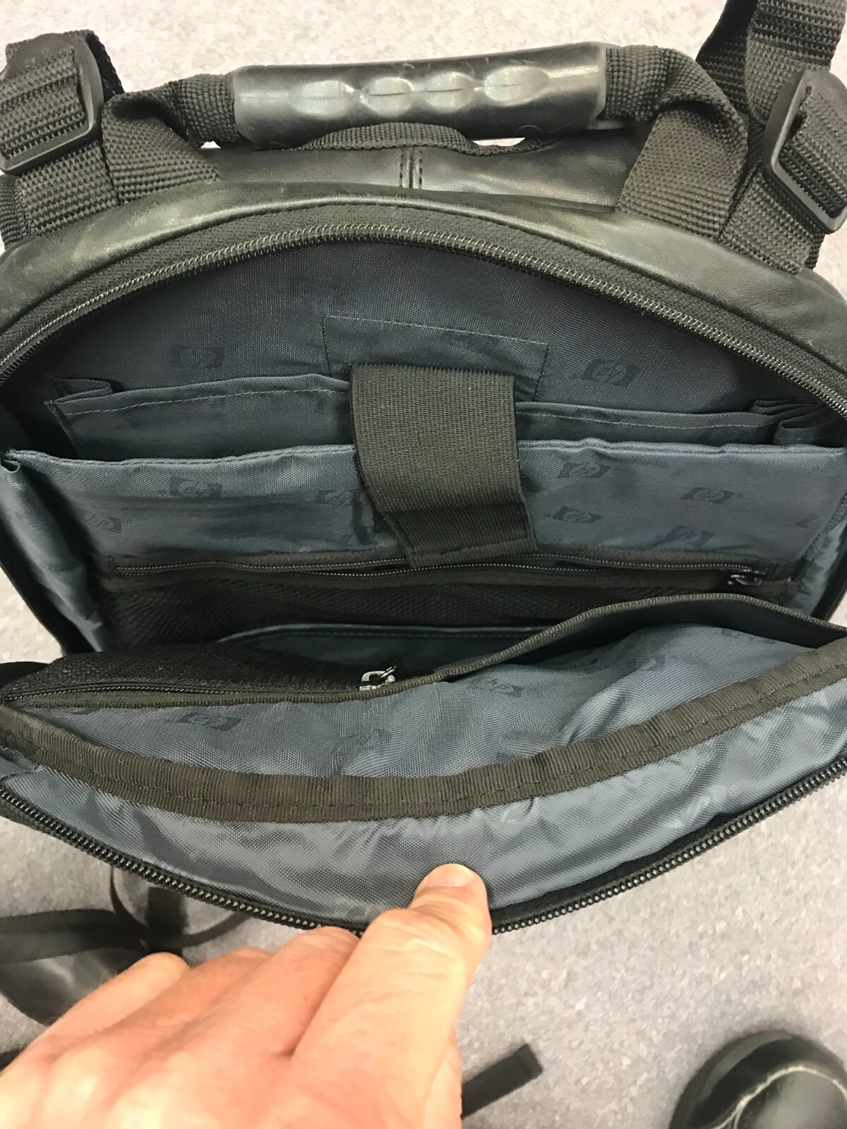 Lot of 3    14"  OR SMALLER Laptop NOTEBOOK BACKPACK Carrying Cases  BAG, USED