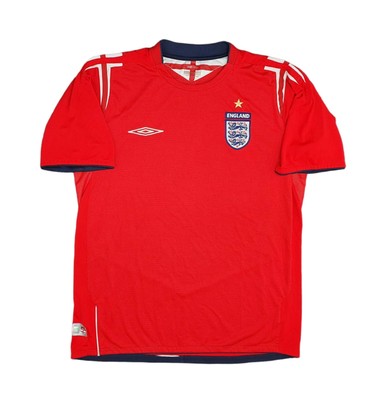 MAGLIA inghilterra umbro M euro 2004 SHIRT JERSEY FOOTBALL CALCIO ENGLAND SOCCER