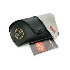 NEW Ray Ban Genuine Black Sunglasses / Eyeglasses Snap Case with Belt Loop