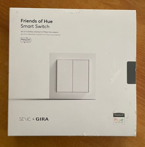 Senic Friends of Hue Smart Switch (3 Stück), anthrazit, batteriefrei - Bild 1 von 4