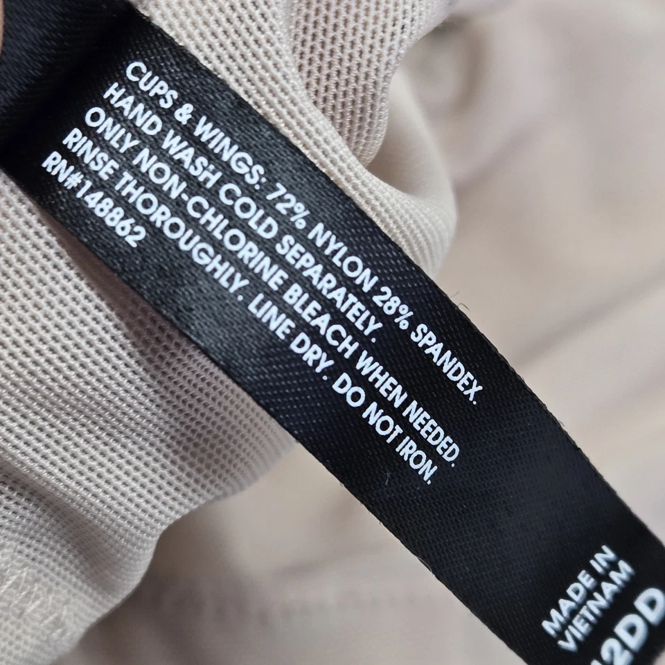 Sujetador Torrid Curve Mujer 42DD Rosa Camiseta Correa Inalámbrica Ajustable LEER Foto 3 de 4