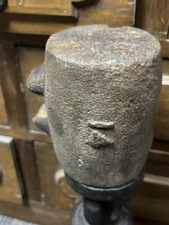 Antique Vintage  18 lb Maul Head Sledge Hammer -Cowboy Fence Post Stake Driver