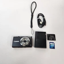 Canon PowerShot A2300 HD 16.0MP-5X Optical Zoom Complete Bundle Tested A+ READ
