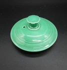Vintage 1930s Fiesta Original Green 4 Inch Teapot Lid Homer Laughlin USA Pottery