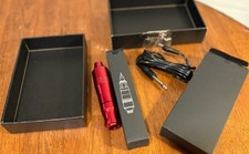 Rotary Tattoo Machine Atomus Tattoo Pen Style Cartridge Liner Shader W DC Cord