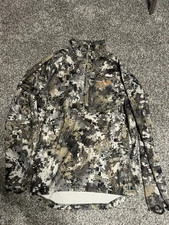 Sitka Heavyweight Base Layer Set. Pants + 1/4 Zip Shirt. EV2  Size XL