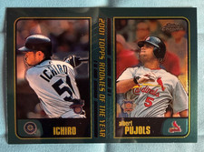 Pujols, Ichiro #T99 Prices | 2001 Topps Chrome Traded | Baseball Cards