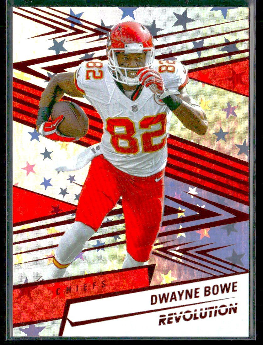 2025 Panini Revolution #144 Dwayne Bowe Red Astro Kansas City Chiefs