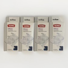 Thermos Funtainer 12oz Straw Replacements F401 F410 Bottle 2-Pk Lot of 4 NEW