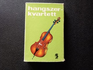 Quartett Musikinstrumente aus Ungarn