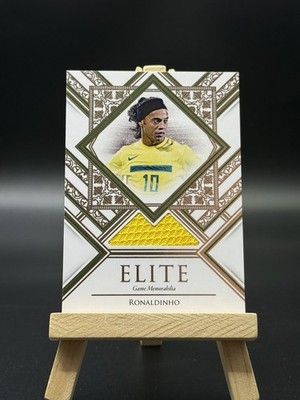 Ronaldinho | 2025 Futera Unique Elite Patch 7/20 Barcelona, Brasilien & AC Mailand