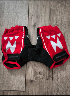 Nakamura Randhandschuhe Damen rot Gr.S