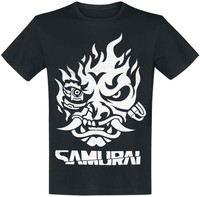 Cyberpunk 2077 - Samurai Alt Men`S Short Sleeved T-Shirt - L Short . T-Shirt Neu