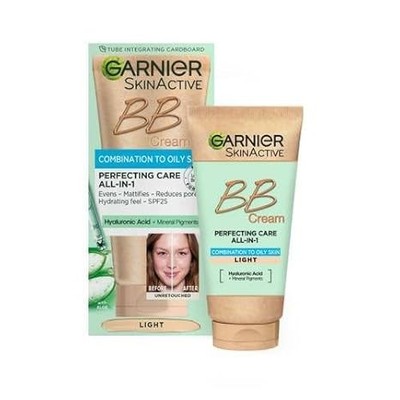 Garnier Skin Naturals Combination to Oily Hyaluronic Aloe All-in-1 BB B09Y249V7S