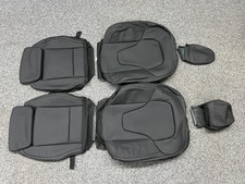 2 X Mercedes-Benz V-Klasse/Vito W447 Sitzbezug Komplett NAPPA-LEDER Schwarz NEU