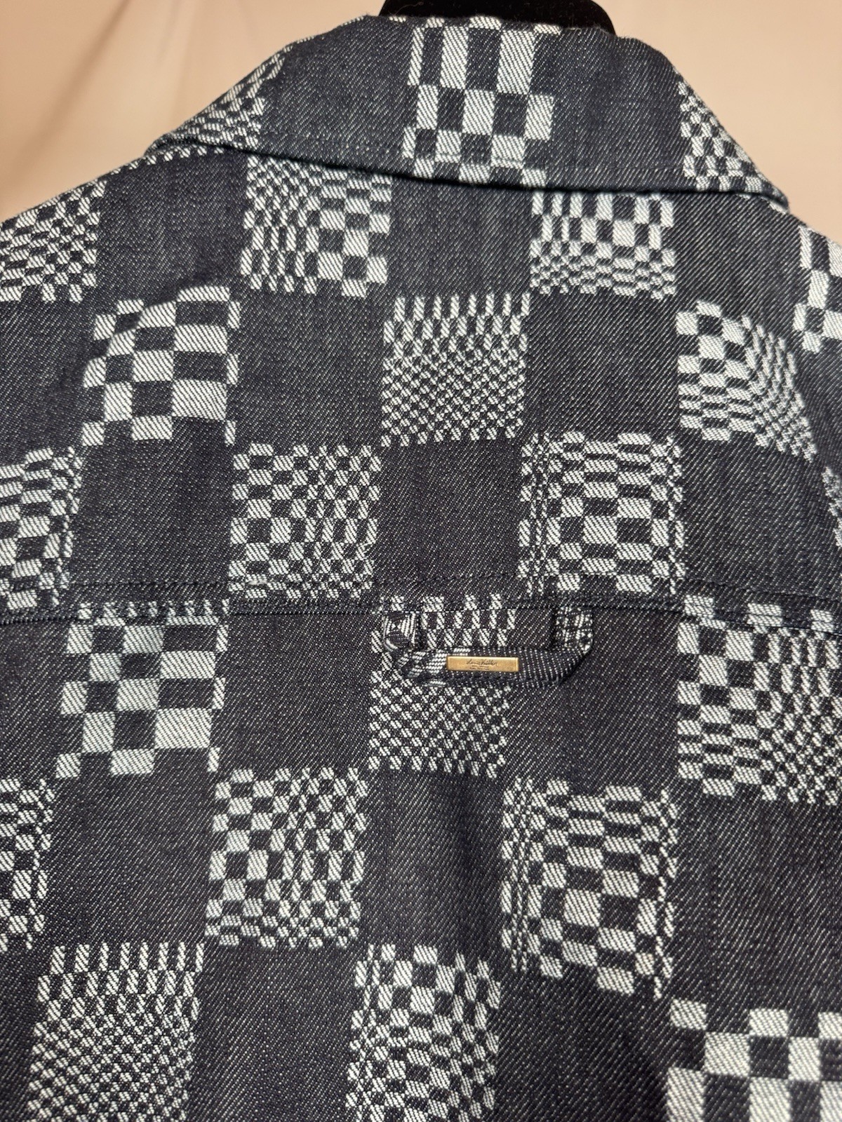 Louis Vuitton Distorted Damier Demin Jacket image 6