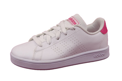 Adidas ADVANTAGE EF0211 Sneaker Unisex Schuhe Kinder Sportschuhe Weiß Gr. 31
