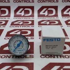 161127 | Festo | (MAP-40-6-1/8-EN), Precision Pressure Gauge, Opened