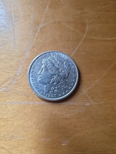 **NO RESERVE*** KEY DATE 1887-S Morgan Silver Dollar VF/XF