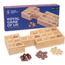 Royal Game of Ur - 2-Player Wooden Board Game with