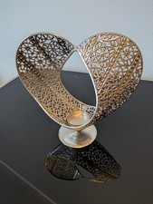 Formano Herz Silber für Teelichter Kerzenhalter Deko