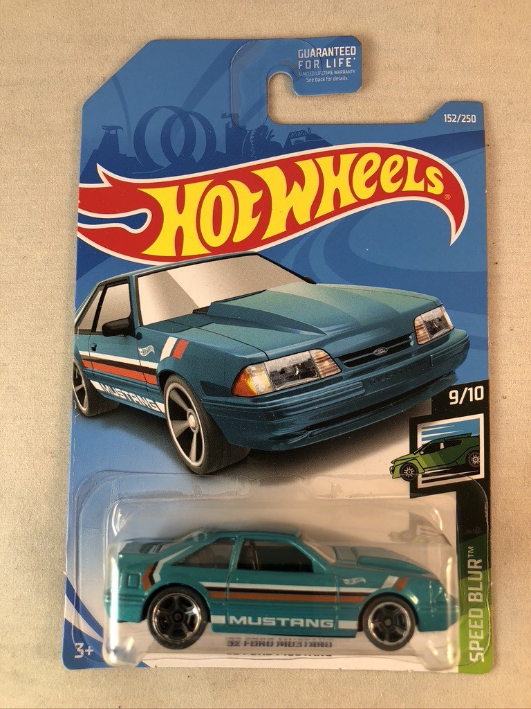 Hot Wheels 2019 Speed Blurr '92 Ford Mustang
