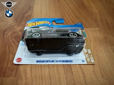 Hot Wheels Nissan Skyline GT-R R33 Black HW 70s vs 90s HYY04-N522
