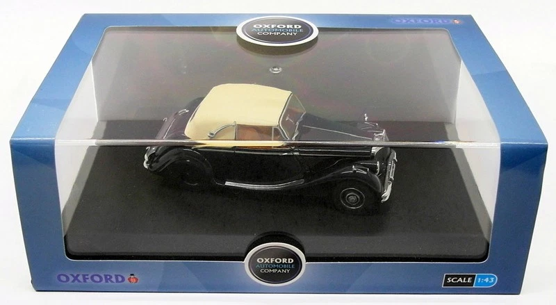 Oxford Diecast 1/43 Scale 43JAG5003 - Jaguar MkV - Dk Blue/Tan — 第 4/4 张图片