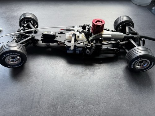 Deagostini Ferrari F2004 Kyosho F1 Rennwagen RC Car Verbrenner, Länge 550mm. - Bild 10 von 10