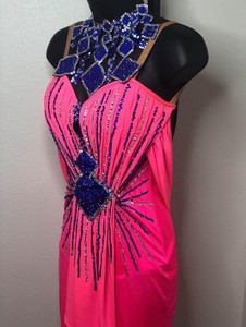 latin rhythm ballroom competition dress