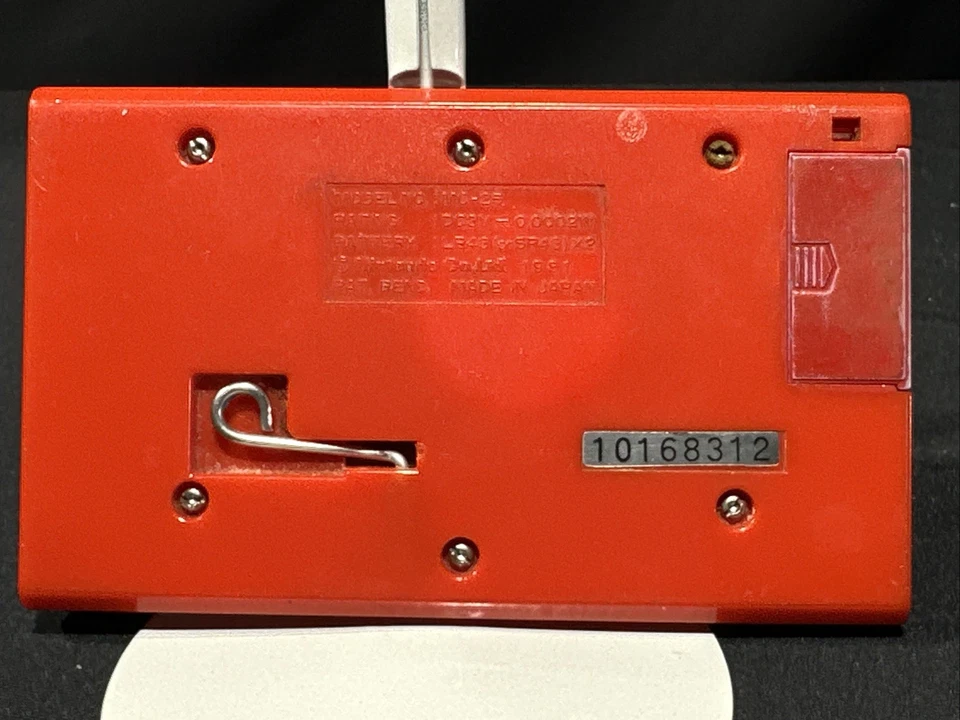 Nintendo Game & Watch Mickey Mouse Egg Portátil Pantalla Ancha Retro 1981 Funcionando Foto 3 de 4