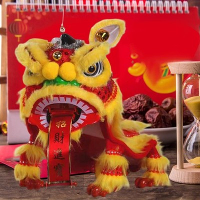 Chinese Marionette Lion Toy Souvenir Handmade 2025 Hand String Lion Dance Puppet