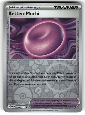 Pokemon Scarlet & Violet Prismatic Evolutions Ketten-Mochi #095/131 Reverse